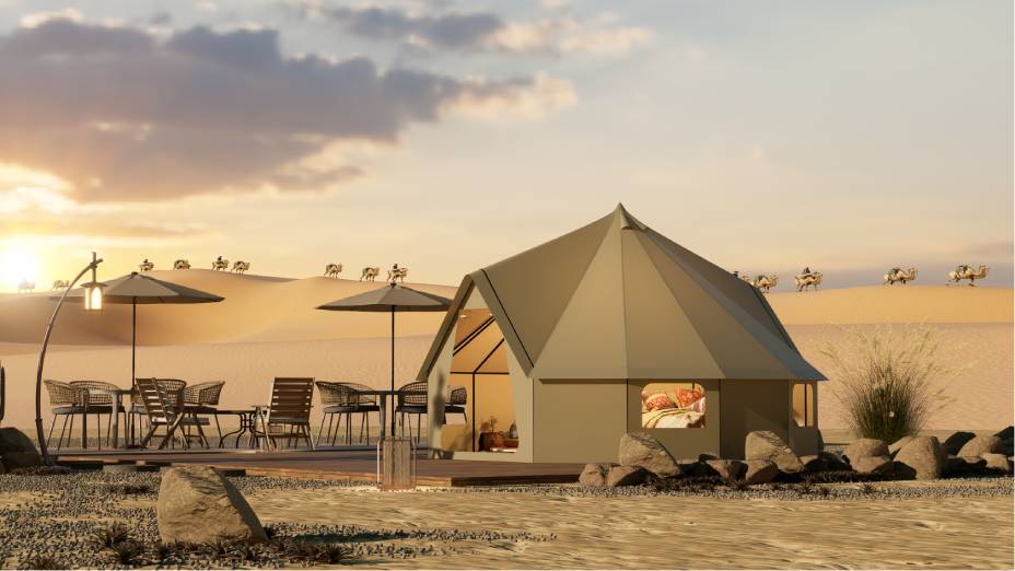 兴城市露营酒店帐篷厂家